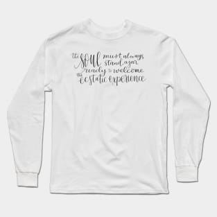 emily dickinson Long Sleeve T-Shirt